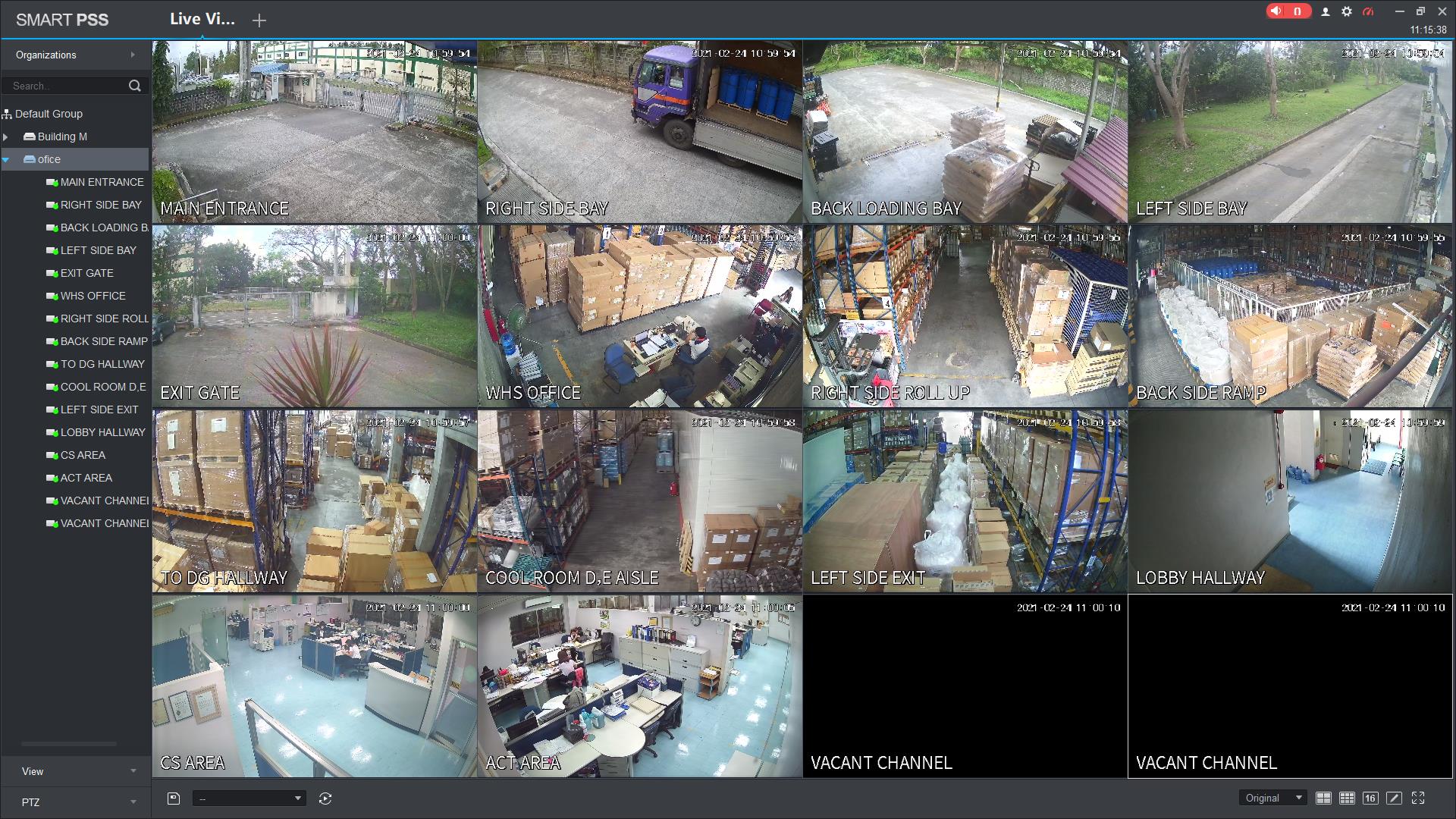 Main building Security Camera